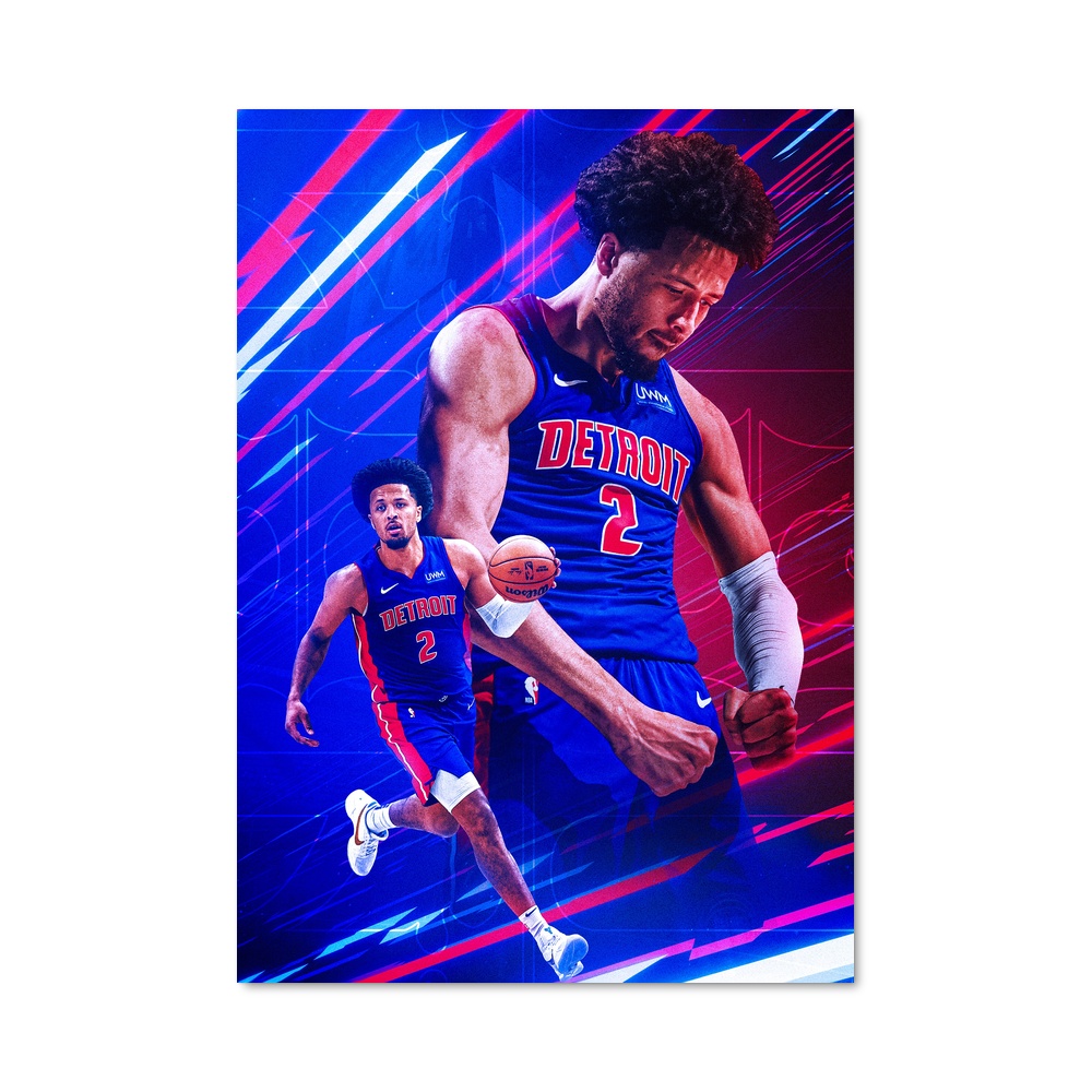Poster Dunk Énergétique – affiche Basketball